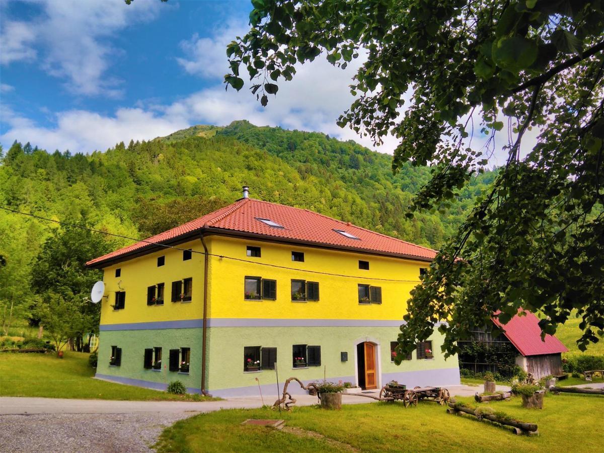 Apartmaji Pr-Gujlu Sela Nad Podmelcem 5220 Tolmin Podmelec Экстерьер фото