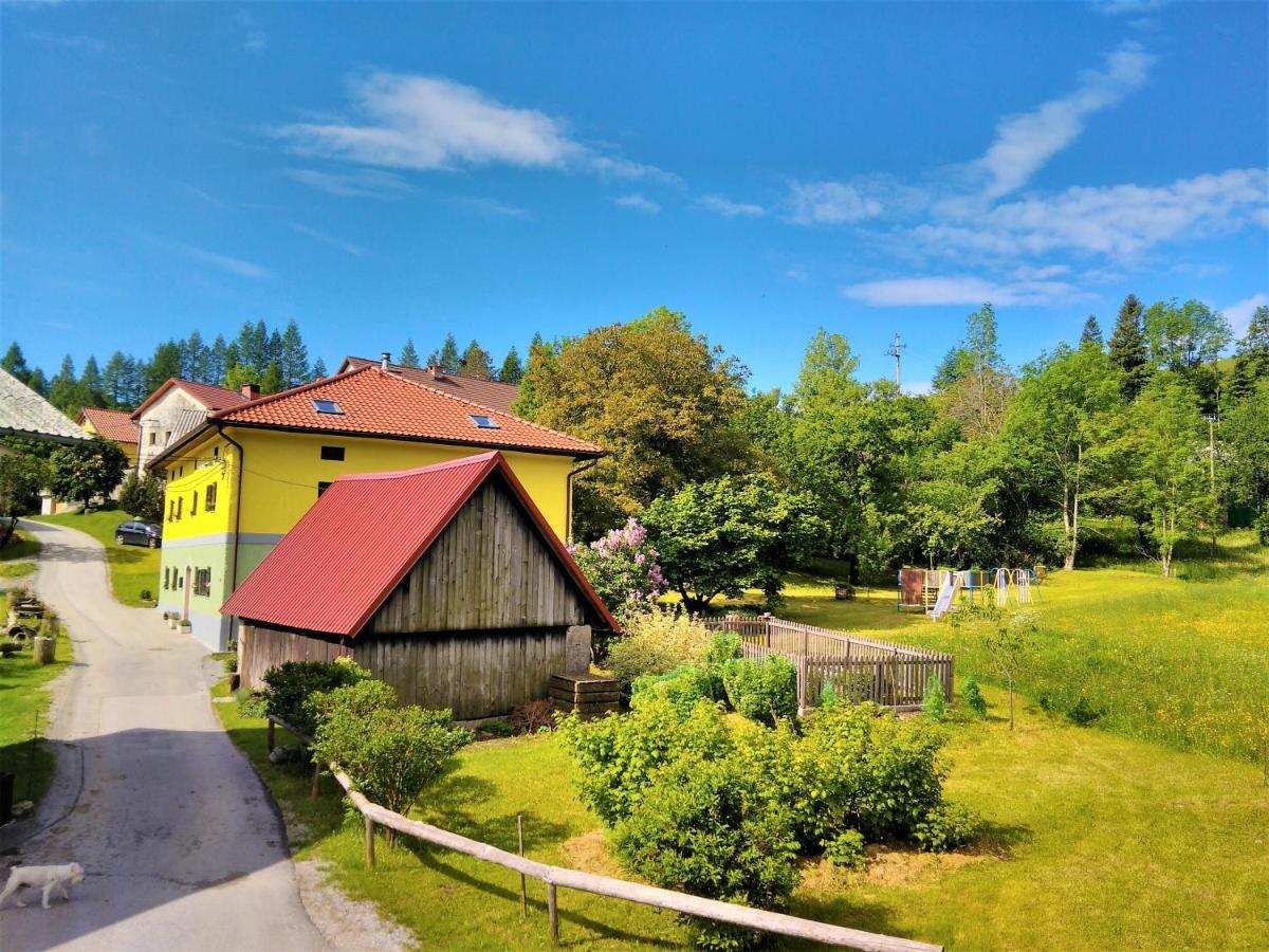 Apartmaji Pr-Gujlu Sela Nad Podmelcem 5220 Tolmin Podmelec Экстерьер фото